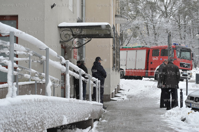 Sopot. Urzad Skarbowy. Trwa akcja sprawdzania budynku...
