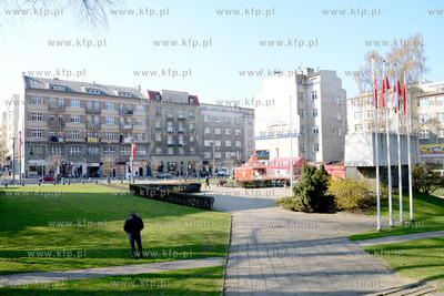 Skwer Tajnego Hufca Harcerzy przy ul. Swietojanskiej...