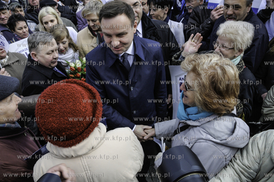 Starogard Gdanski. Spotkanie kandydata PiS na prezydenta...