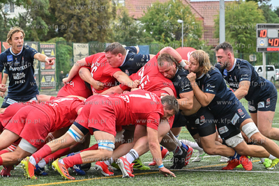 Stadion Ogniwa Sopot. Mecz rugby Energa Ogniwo Sopot...