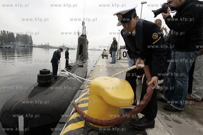 Gdynia, Port Marynarki Wojennej. Okret Podwodny ORP...