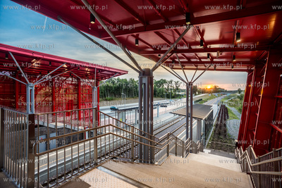 Pomorska Kolej Metropolitalna, stacja Gdansk Kielpinek....