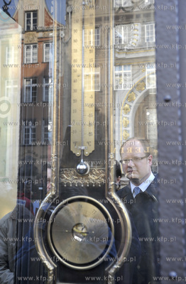 Uroczyste odsloniecie Kolumny Meteorologicznej Daniela...