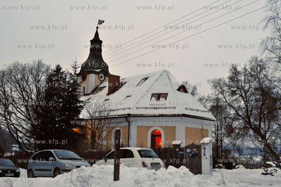 Stary, byly kosciol ewangelicki w Sulmini. Obecnie...