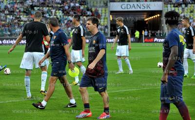 PGE ARENA w Gdansku. Super-Mecz miedzy Lechia Gdansk,...