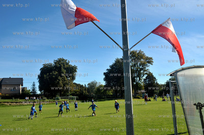 Otwarcie silowni zewnetrznej we wsi Sulmin na Kaszubach....