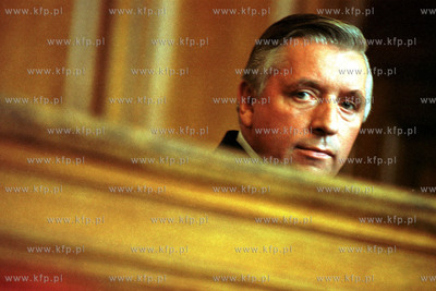 Andrzej Lepper w Sadzie Okregowym w Gdansku - przedstawiono...