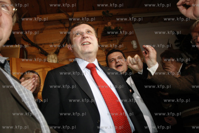 Sopot. Restauracja Harnas. Wieczor wyborczy obozu Jacka...