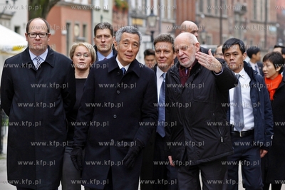 Wizyta premiera Singapuru, Lee Hsien Loong w Gdansku....
