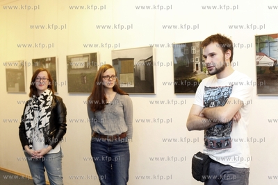 Gdansk Brzezno. Projektornia GAK. Wystawa zdjec Michala...