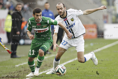 PGE Arena . Mecz o mistrzostwo Ekstraklasy. Lechia...