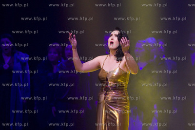 Włoska noc. Gala Sylwestrowo-noworoczna. Nz.  Aleksandra...