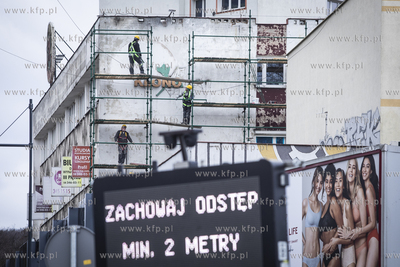 Gdańsk Wrzeszcz. W związku z zagrożeniem epidemicznym...