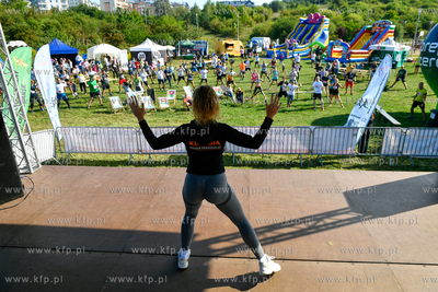 Biegowe Grand Prix Dzielnic na Oruni Górnej przy zbiorniku...