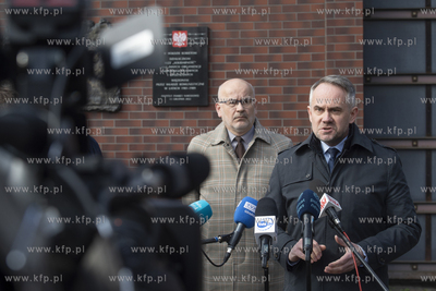 Areszt Śledczy w Gdańsku. Konferencja prasowa dr....