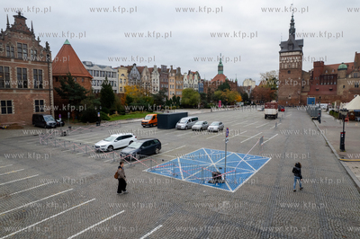 Targ Węglowy. Ruszają przygotowania do Jarmarku Bożonarodzeniowego...