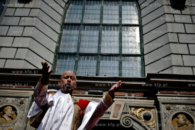 Wielki Piatek. Misterium Meki Panskiej na ulicach Gdanska....