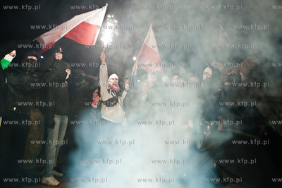 Warszawski "Marsz Niepodległości" organizowany przez...