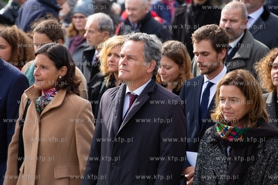 Gdynia, Cmentarz Marynarki Wojennej.  Uroczysty pogrzeb...