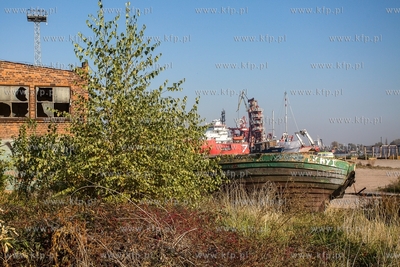 Gdańsk. Spacer po Stoczni Cesarskiej 18.10.2018  /...