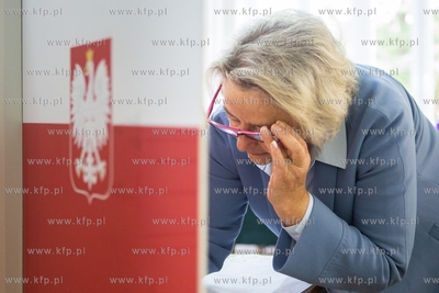 Wybory parlamentarne. Szkoła Podstawowa nr 42, Gdańsk...