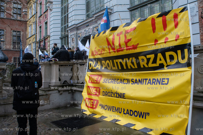 Konfederacja bez cenzury. Protest antyrządowy w Gdańsku....