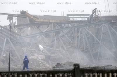 Gdansk. Wysadzenie w powietrze 60-metrowej wiezy na...