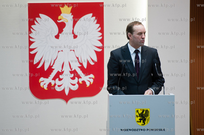 Gdansk. XIV sesja Sejmiku Wojewodztwa Pomorskiego,...