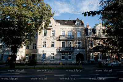 Gdansk. Wrzeszcz. Kamienica na ulicy Jaskowa Dolina....