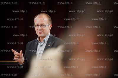 Gdansk. Aula Centrum Ksztalcenia Ustawicznego im. marszalka...