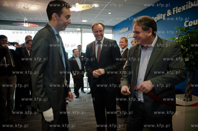 Gdansk. Inauguracja gdanskiego oddzialu Sii w biurowcu...