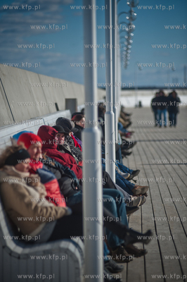 Sopot. Sloneczne niedzielne popoludnie na molo. 
03.03.2013
fot....