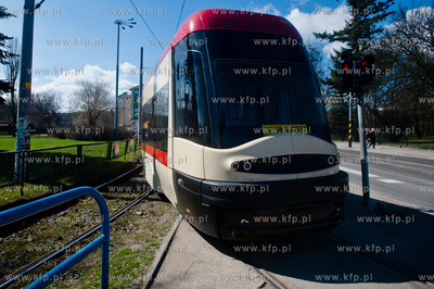 Gdansk. Petla tramwajowa w Oliwie.
20.04.2013
fot....