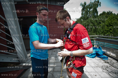 Sopot. Baza Wodnego Ochotniczego Pogotowia Ratunkowego....