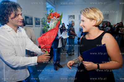 Gdansk. Nadbaltyckie Centrum Kultury. Uroczystosc wreczenia...