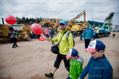 Gdansk. Matarnia. Kolej na PKM - Dzien Otwarty powstajacej...