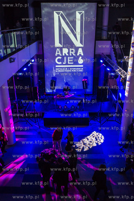 Gdansk. Wrzeszcz. Festiwal artystycznych instalacji...