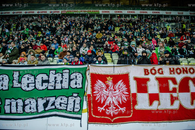Gdansk. PGE Arena. Mecz o mistrzostwo Ekstraklasy....