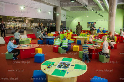 Gdansk. PGE Arena. Najwieksza w Polsce wystawa  budowli
z...