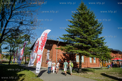 Gdansk. Swieto Historycznej sali BHP, znajdujacej sie...