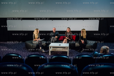 Gdynia. Multikino. Festiwal Filmow w Gdyni. Spotkanie...