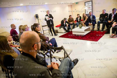 Gdynia. Teatr Muzyczny. Festiwal Filmow w Gdyni. Spotkanie...