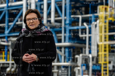 Gdansk. Wizyta Premier RP Ewy Kopacz w siedzibie Grupy...