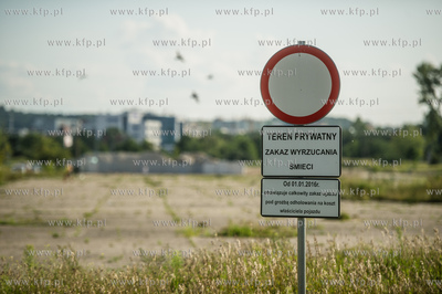 Gdańsk. Teren byłego pasa startowego na Zaspie przy...