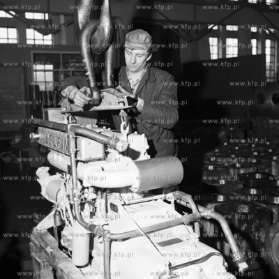 Zygmunt Piątka, pracownik Puckich Zakładów Mechanicznych...