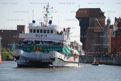 Po zwyciestwie z Stal Stalowa Wola pilkarze Lechii...