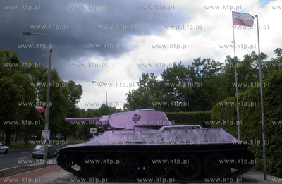 Aleja Zwyciestwa w Gdansku. W nocy nieznani sprawcy...