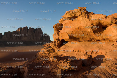 Wadi Rum Jordania NZ Pustynia Wadi Rum. 04.11.2009...