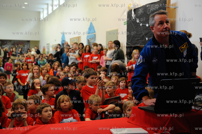 Gdynia. Amerykanska Szkola Podstawowa. Spotkanie z...