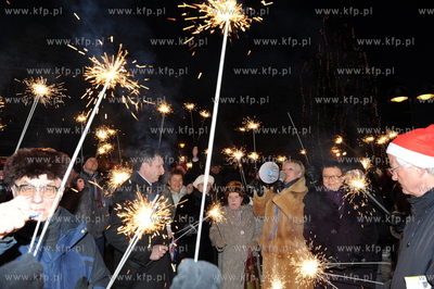 Sopot. Zakonczenie kampanii wyborczej kandydata na...